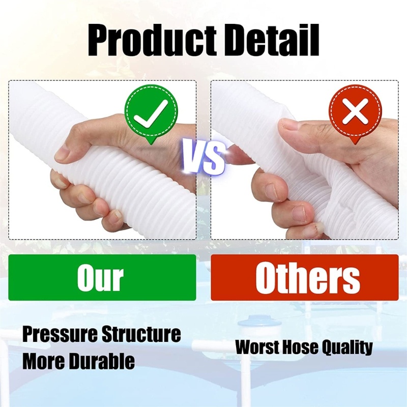 Ống Lọc Nước Muối Dài 59 Dành Cho Bể Bơi Intexx Với Dung Tích 1 500 Đến 2 500GPH