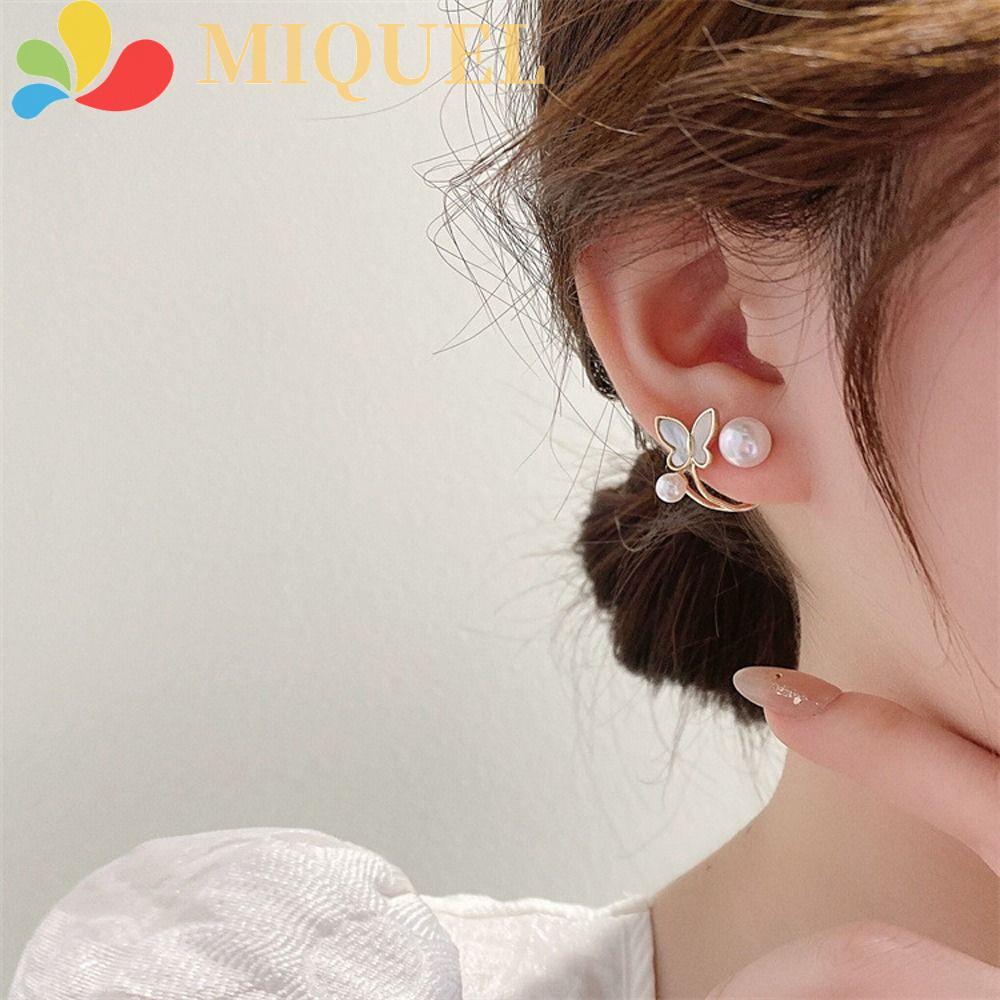 Khuyên Tai Thời Trang Phong Cách Cổ Điển Đơn Giản Tháo Rời Được Dành Cho Bạn Nữ|Khuyên Tai Hợp Kim Phong Cách Hàn Quốc