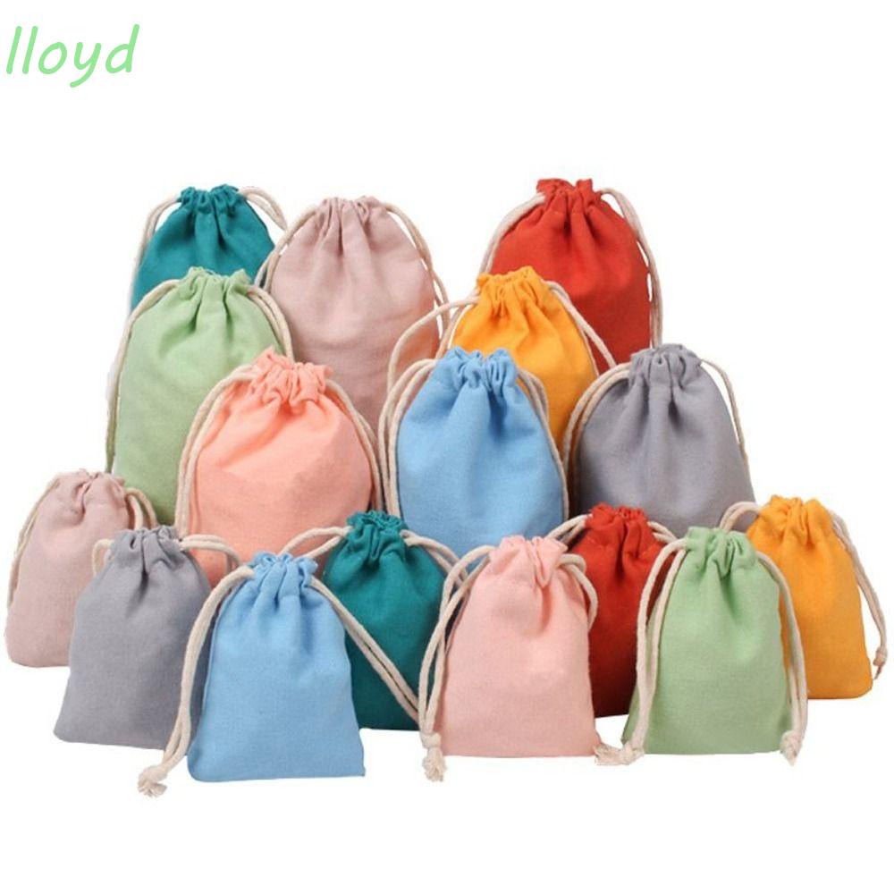 Lloyd Túi Dây Rút Đựng Kẹo Trang Sức Tự Nhiên Có Thể Tái Sử Dụng Cho Nhà Bếp / Tiệc Cưới