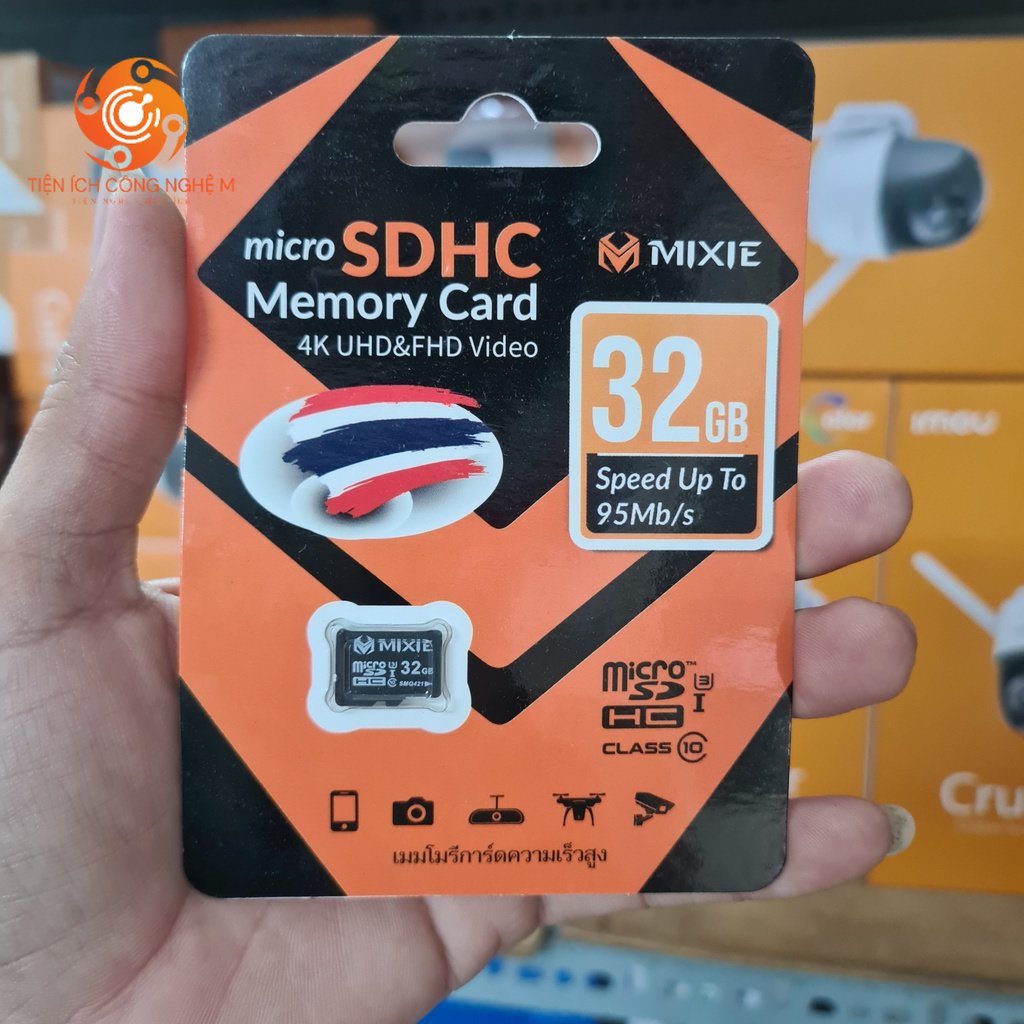 THẺ NHỚ MIXIE MICRO SD TF - DUNG LƯỢNG 32GB - TỐC ĐỘ ĐỌC 95MB/S GHI 70M/S - HÀNG CHÍNH HÃNG