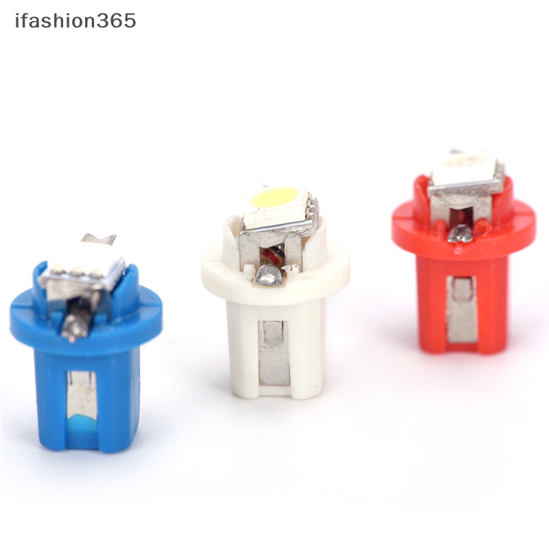10 Đèn LED T5 B8.5D Gắn Bảng Điều Khiển Xe Hơi ifashion365