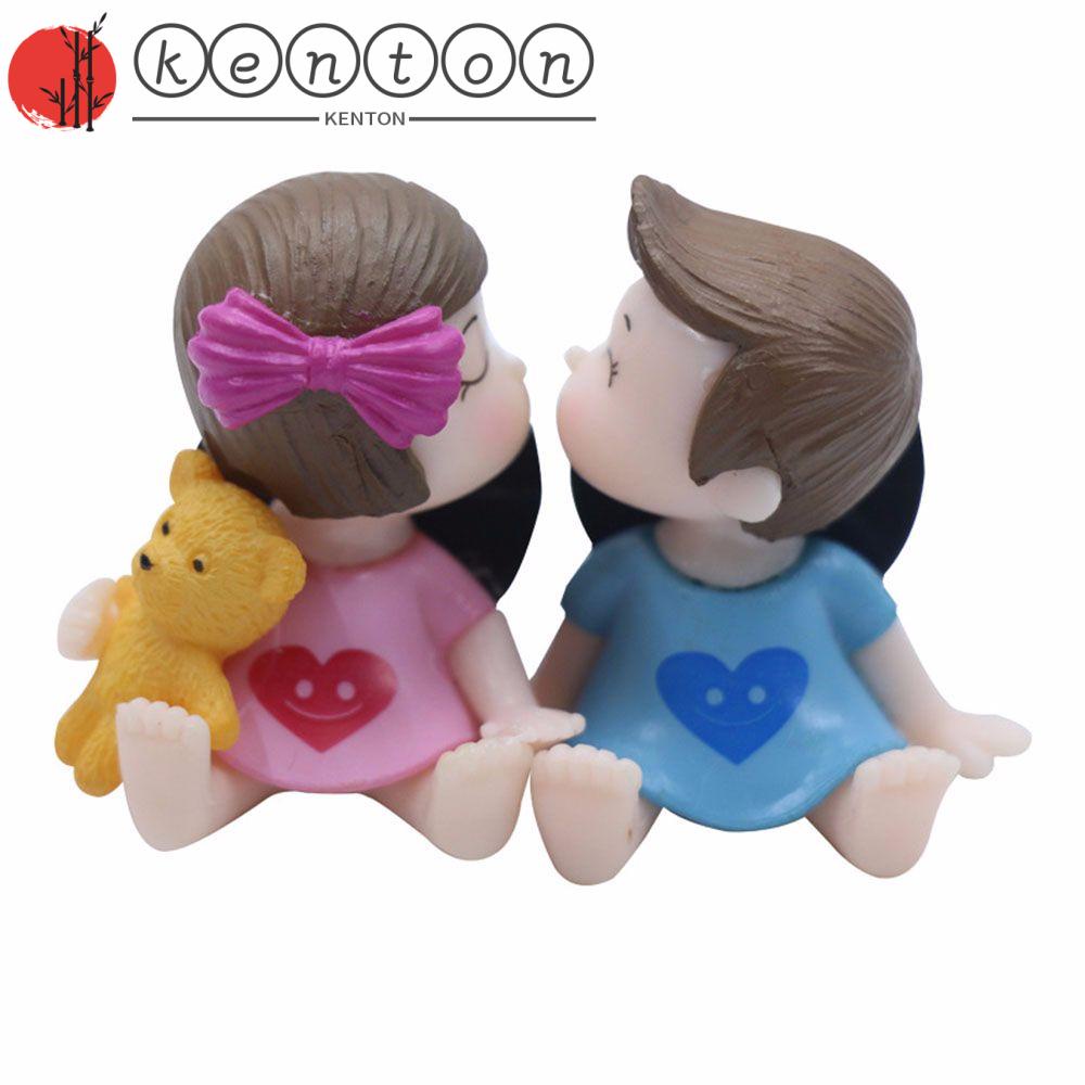 Kenton Máy Khuếch Tán Hương Thơm Tự Động Hình Cặp Đôi Bé Trai Gái Trang Trí Nội Thất Xe Hơi Thích Hợp Làm Quà Tặng