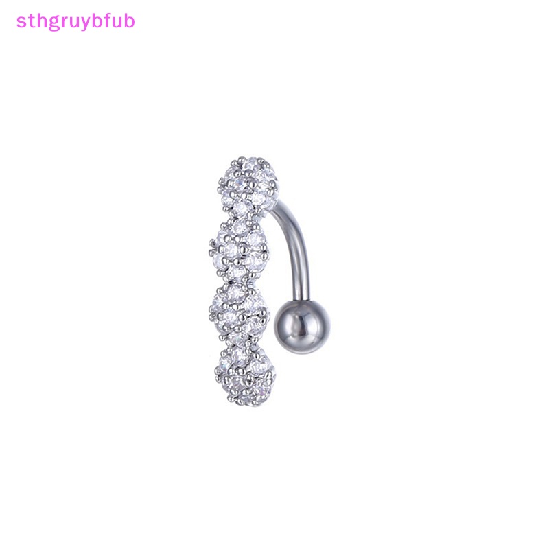Khuyên Rốn Đính Đá Hình Hoa Quyến Rũ Cho Nữ