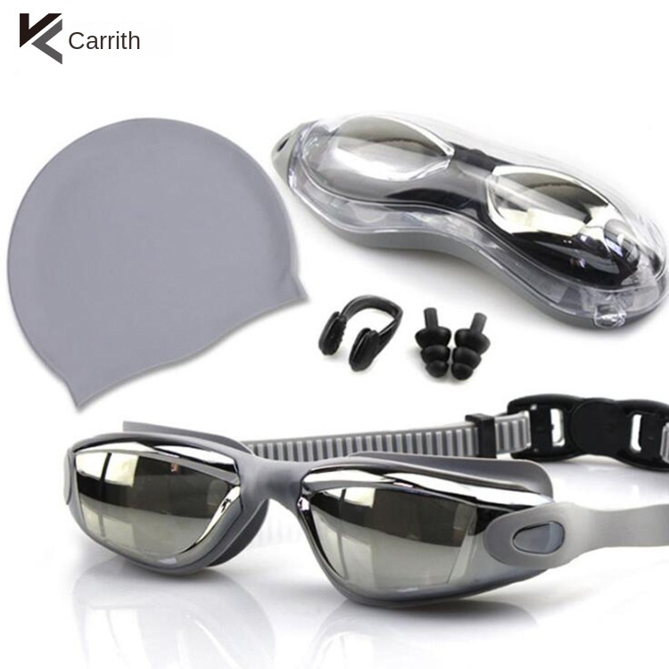 One Bộ Mũ Bơi + Kính Bơi + Kẹp Mũi + Tai Nghe Chuyên Dụng Chất Lượng