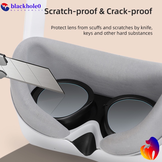 Miếng Dán Hd Mềm Chống Trầy Bảo Vệ Màn Hình Kính Thực Tế Ảo Vr Dành Cho Pico 4