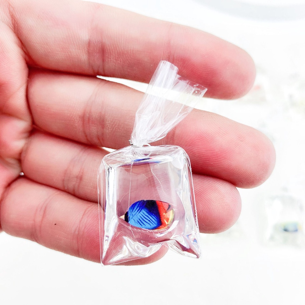 Set 10 Mặt Dây Chuyền Hình Cá Vàng Sáng Tạo