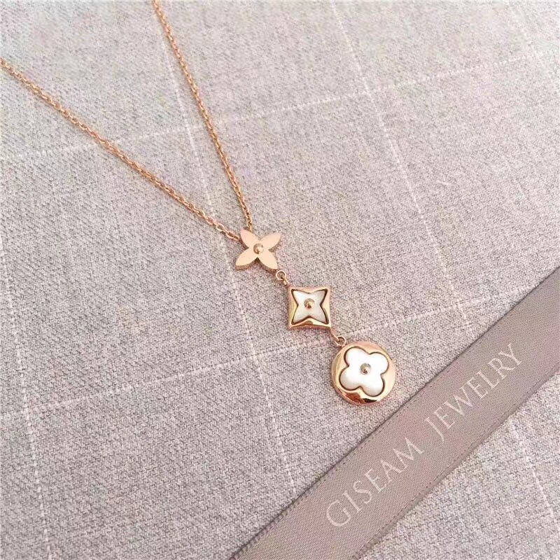 Dây Chuyền Mặt Tròn Bằng Thép Titan Không Gỉ Phong Cách Mỹ Cho Nữ
