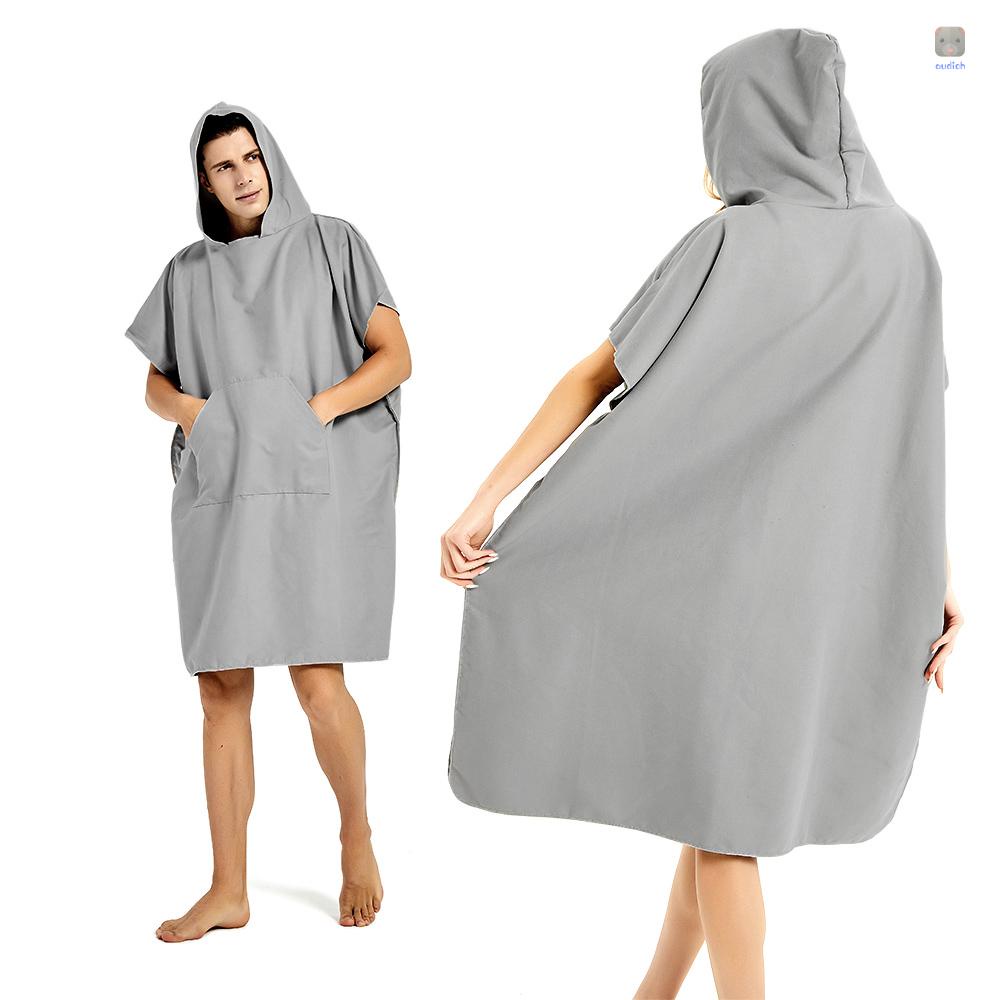 Khăn Tắm Bằng Sợi Micro Nhanh Khô Có Mũ Trùm Đầu Thay Đổi Được Cho Hoạt Động Thể Thao Ngoài Trời