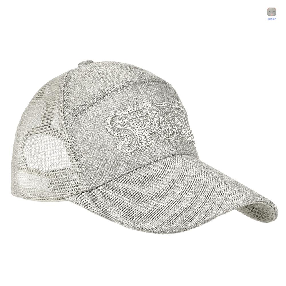 Mũ Lưỡi Trai Phối Lưới Thoáng Khí Nhanh Khô Thời Trang Xuân Hè Cho Nam Và Nữ