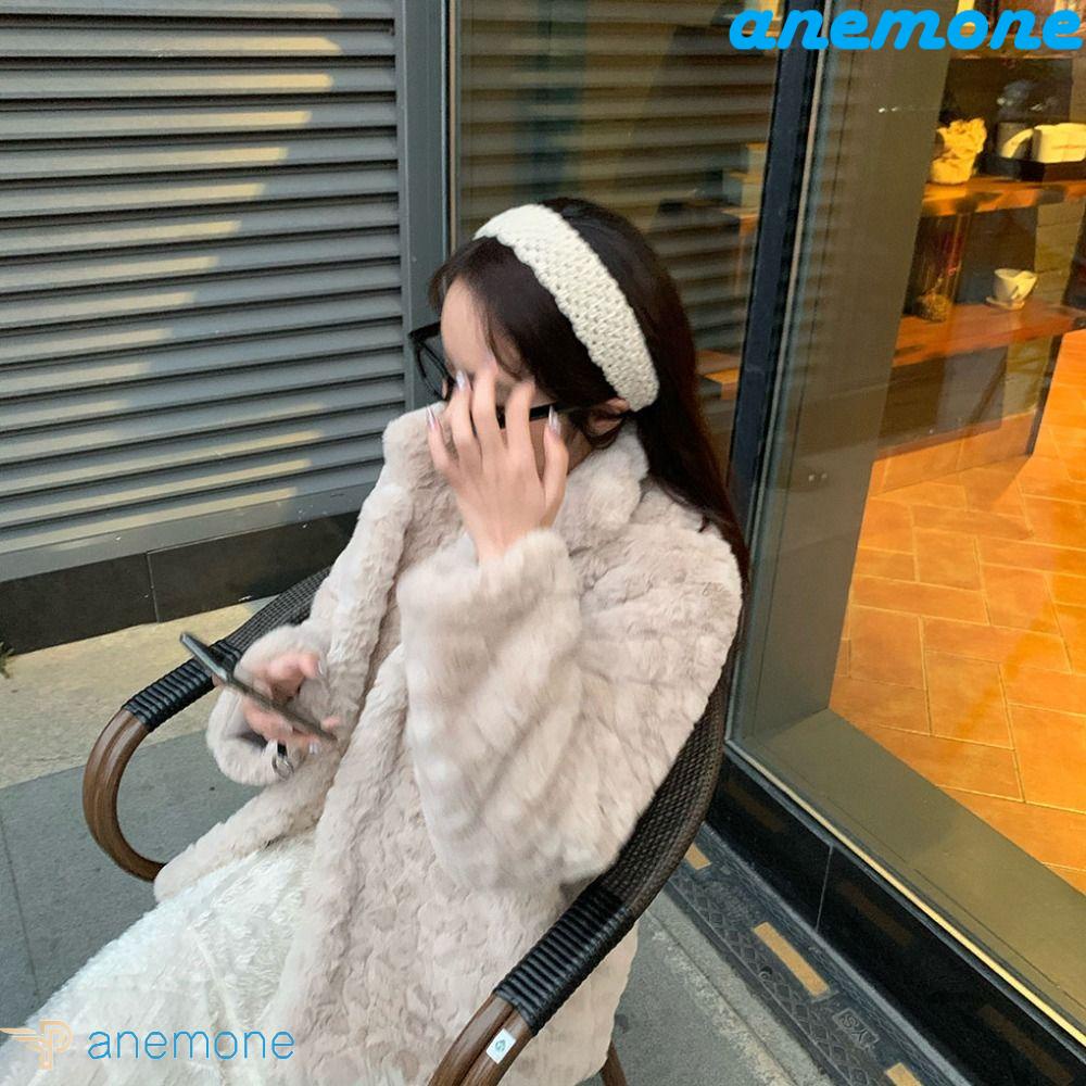 Băng Đô Cài Tóc Đan Móc Màu Trơn Họa Tiết Hoa Phong Cách Bohemian Dễ Thương Cho Nữ