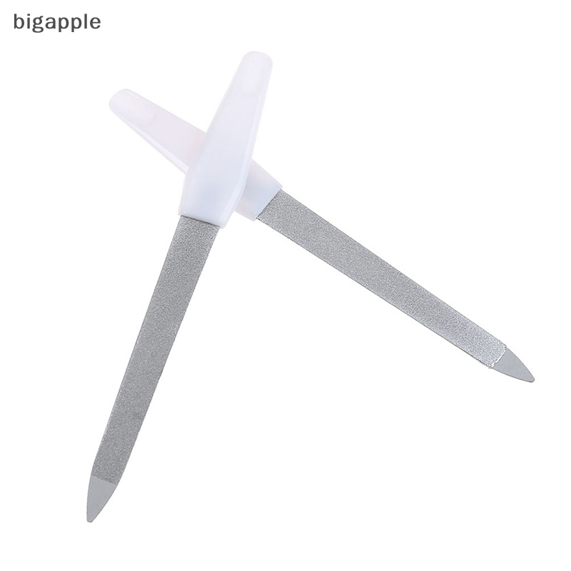 Cây Dũa Móng Tay Bằng Thép Không Gỉ Thiết Kế Hai Mặt Tiện Dụng