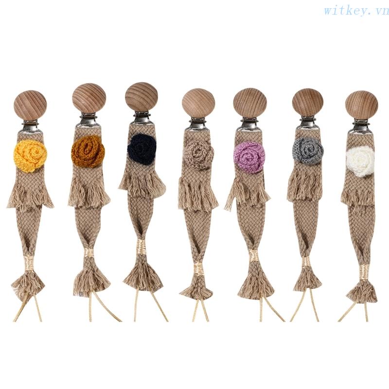 Giá Đỡ Núm Vú Giả Bằng Cotton Gọn Nhẹ Dạng Kẹp Tiện Dụng Cho Bé Gái