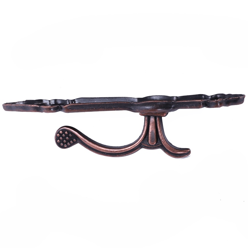 Bộ 2 Móc Treo Rèm Cửa Mini Bằng Kim Loại Màu Đồng Đỏ