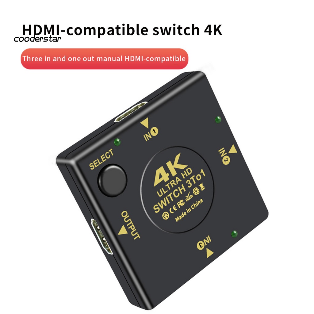 Bộ Chuyển Đổi Âm Thanh / Video 3 Trong 1 Đầu Ra HDMI-compatible