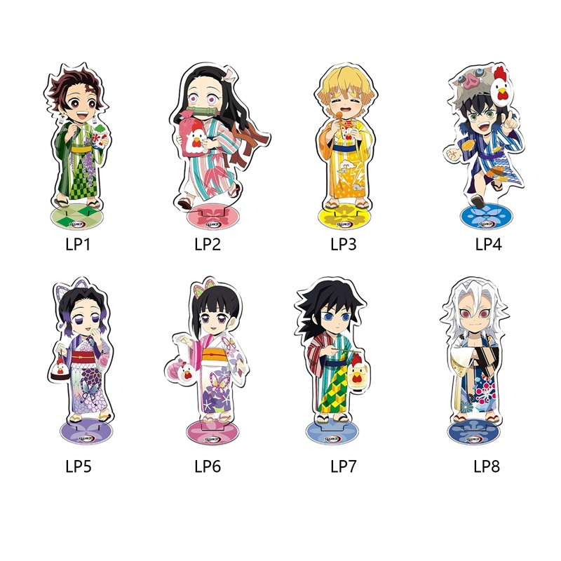 Mô Hình Nhân Vật Anime Demon Slayer Kimetsu No Yaiba Kamado Tanjirou Nezuko Kanawo Zenitsu Inosuke Giyuu