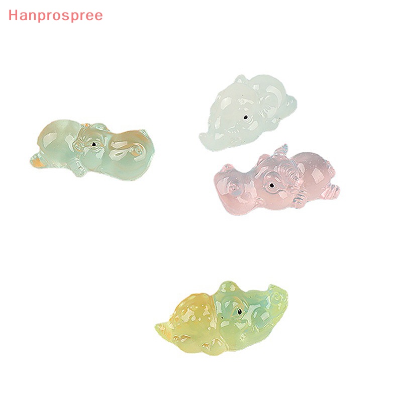 1 Đồ trang trí Động Vật Hoạt Hình Mini Phát Sáng Trang Trí Xe Hơi