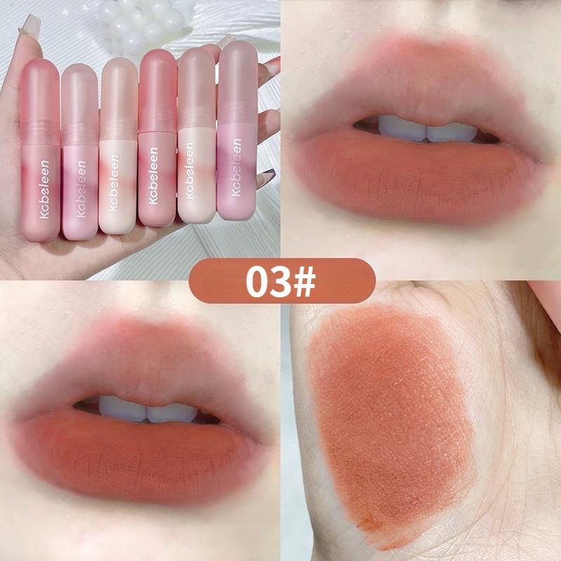 Son Môi KOBELEEN Màu Nhung Lì Lâu Trôi Không Phai Màu Mờ Xinh Xắn