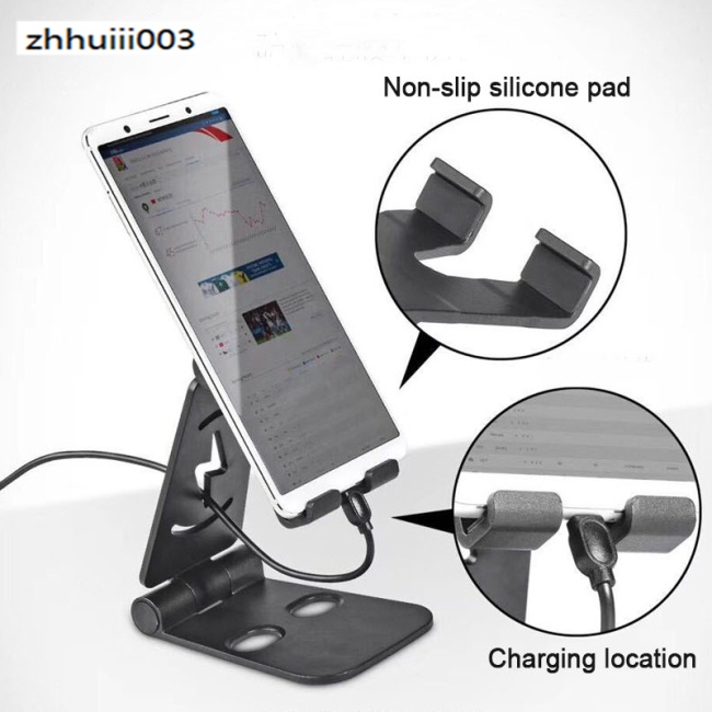 Giá Đỡ Điện Thoại / Máy Tính Bảng Để Bàn Có Thể Gập Lại Tiện Dụng