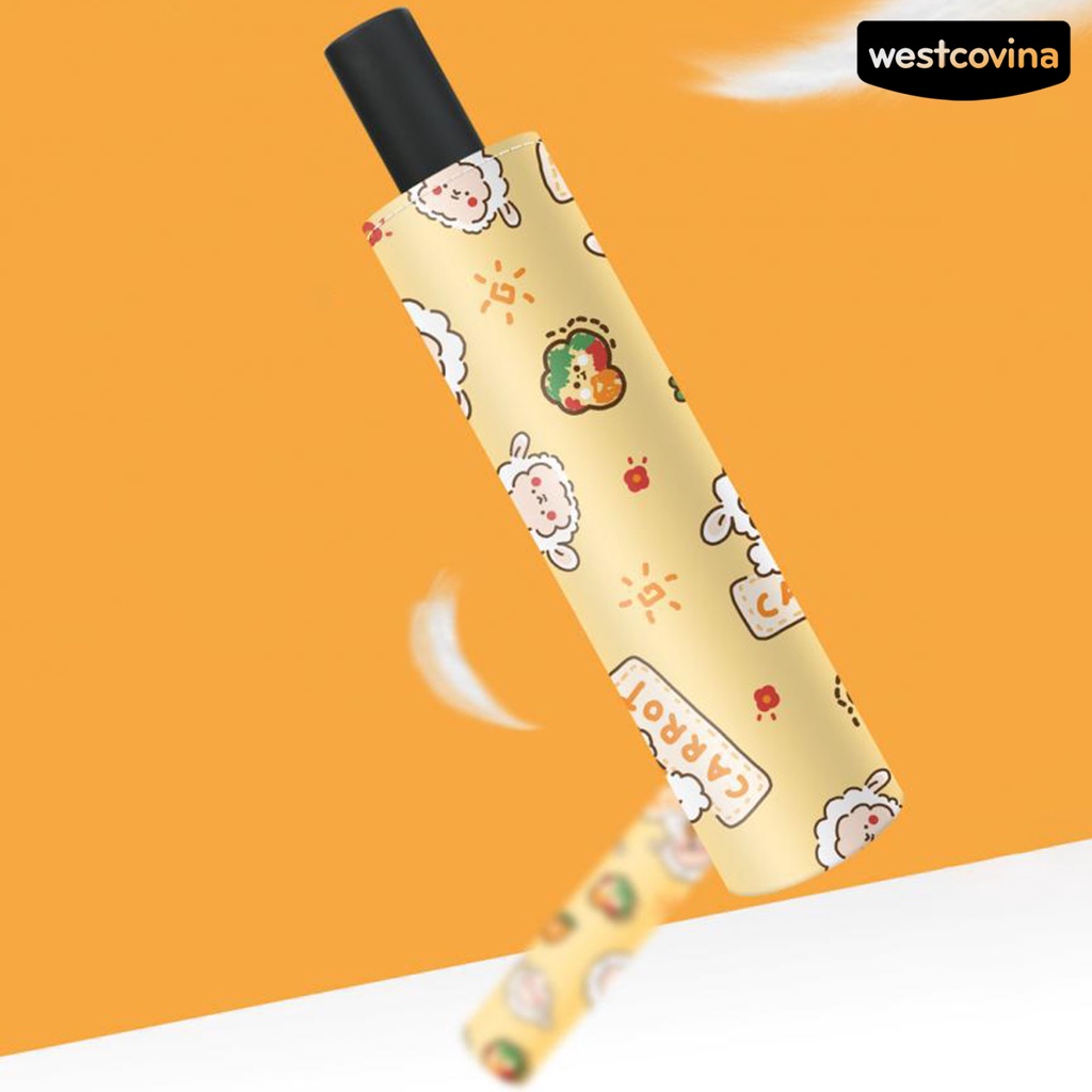 [COD]☁1 Bộ Dù Gấp Ba Khúc Chống Tia UV / Nắng / Mưa Tự Động Mini Bỏ Túi Tiện Dụng