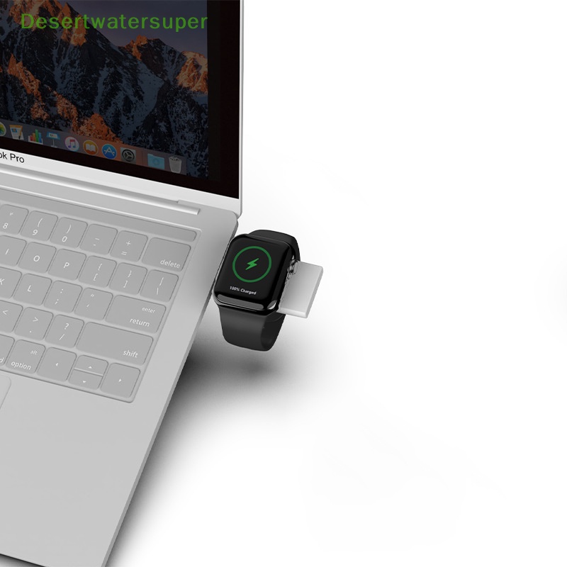 Sạc Đồng Hồ Đeo Tay 2 Trong 1 Cổng USB / Type C