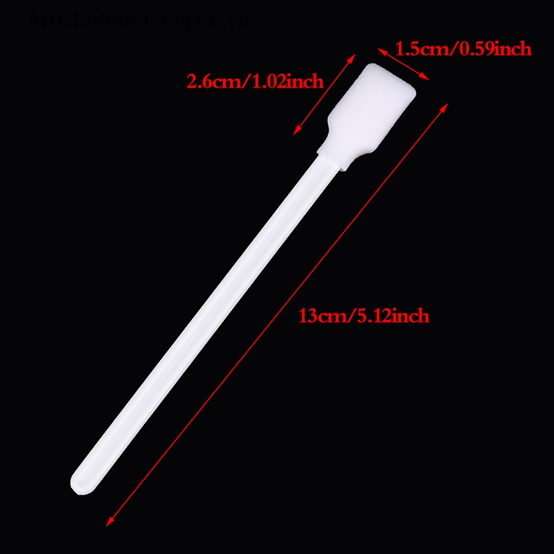 Set 50 Đầu Bông Xốp Lau Chùi Vệ Sinh Cho Máy In Inkjet