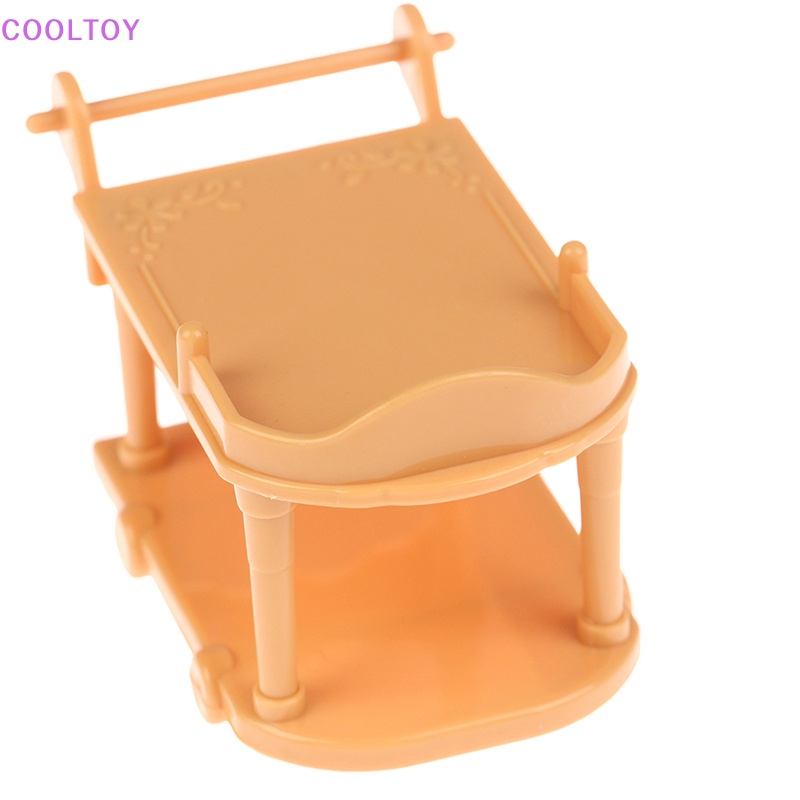 1 Mô Hình Xe Đẩy Em Bé Phục Vụ Nhà Bếp Tỉ Lệ 1: 12 Trang Trí Nhà Búp Bê