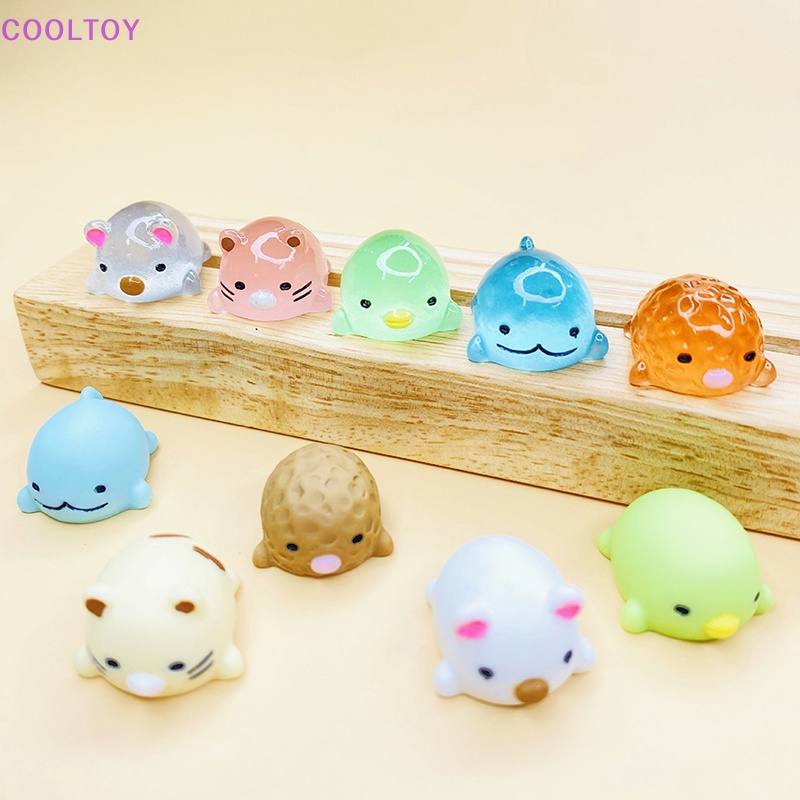 Bộ 5 Đồ trang trí Trang Trí Mini Bằng Nhựa Phát Sáng Trong Bóng Tối