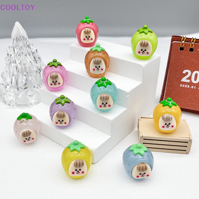 Cooltoy 1 Tượng Động Vật / Trái Cây Huỳnh Quang Trang Trí Nhà Cửa