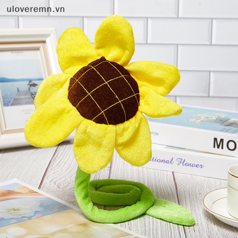 Hoa Hướng Dương Nhồi Bông Dệt Thủ Công Diy Làm Quà Tặng Trang Trí Nhà Cửa / Tiệc Cưới / Năm Mới