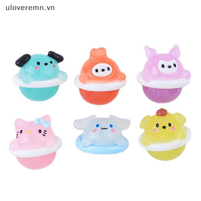 Kẹp Tóc Hình Động Vật Hoạt Hình Bằng Nhựa Phát Quang DIY