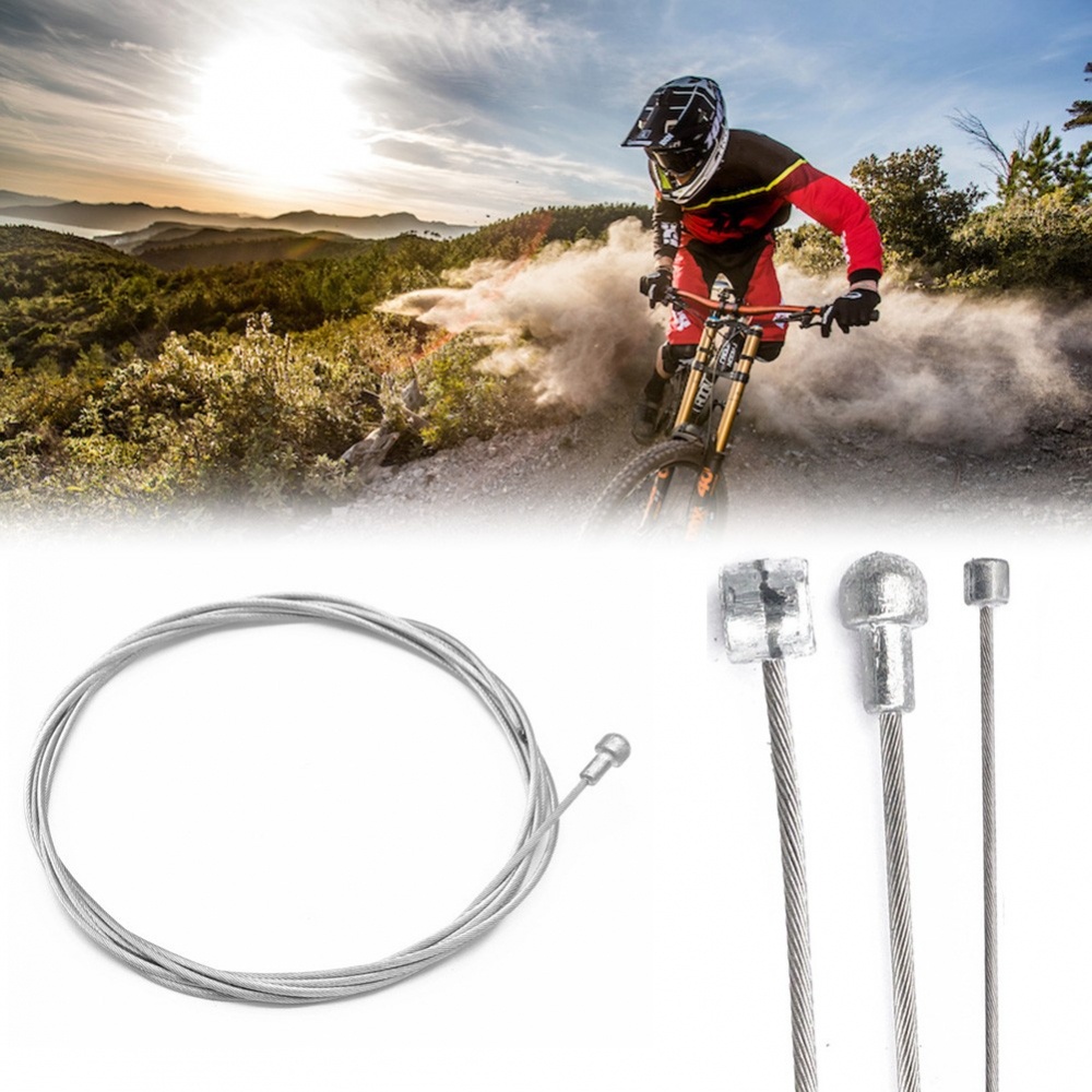 Dây Phanh Xe Đạp Leo Núi 1.7 / 2.1M Bằng Thép Không Gỉ