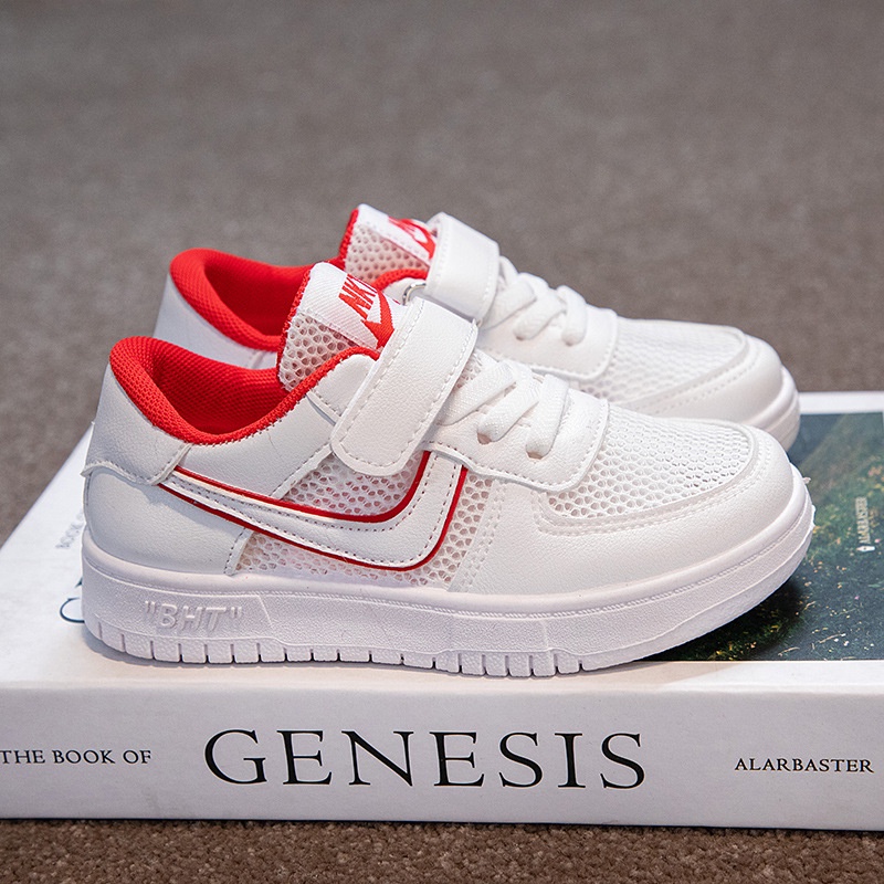 Giày SNEAKER Đế Mềm Phối Lưới Thoáng Khí Thời Trang Xuân Hè Cho Bé