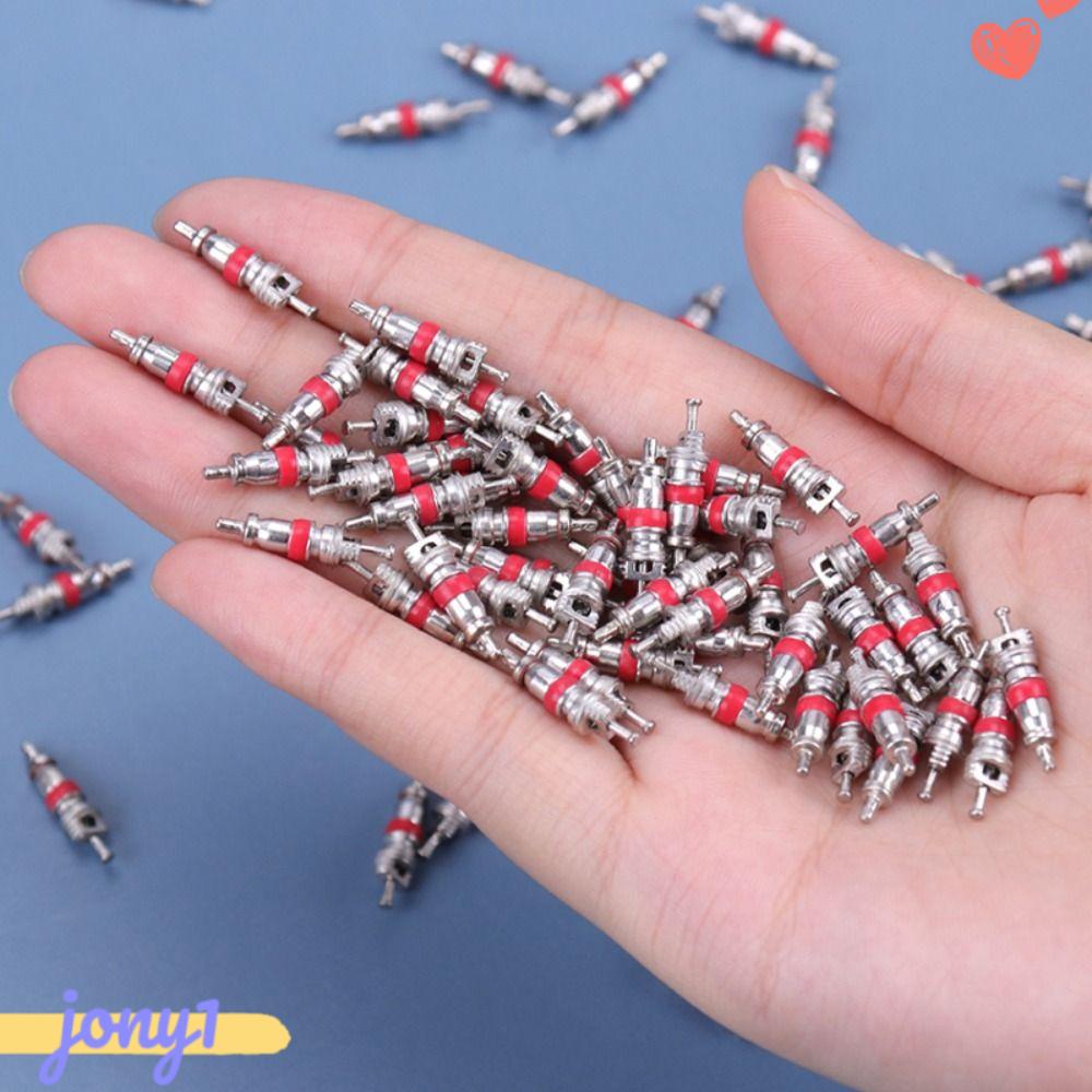 Set 100 Đầu Van Lốp Xe Máy / Xe Tải Bằng Hợp Kim Kẽm