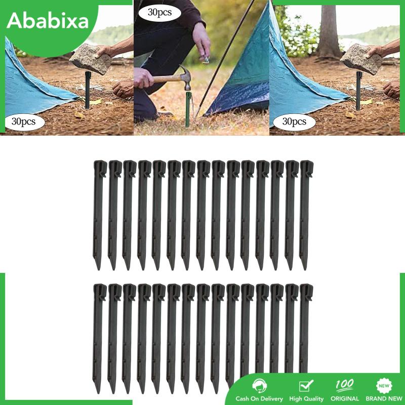 [Ababixa] Set 30 Cọc Giăng Lều Cắm Trại Đa Năng Dễ Sử Dụng
