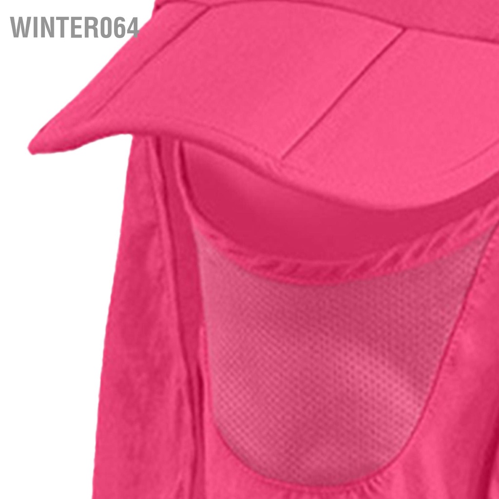 Winter064 Có Thể Gập Câu Cá Nón Mặt Trời Nam Nữ Rộng Vành Hat Với ​​Mặt Che Cổ Vạt Cho Đi Bộ Đường Dài đi Xe Đạp