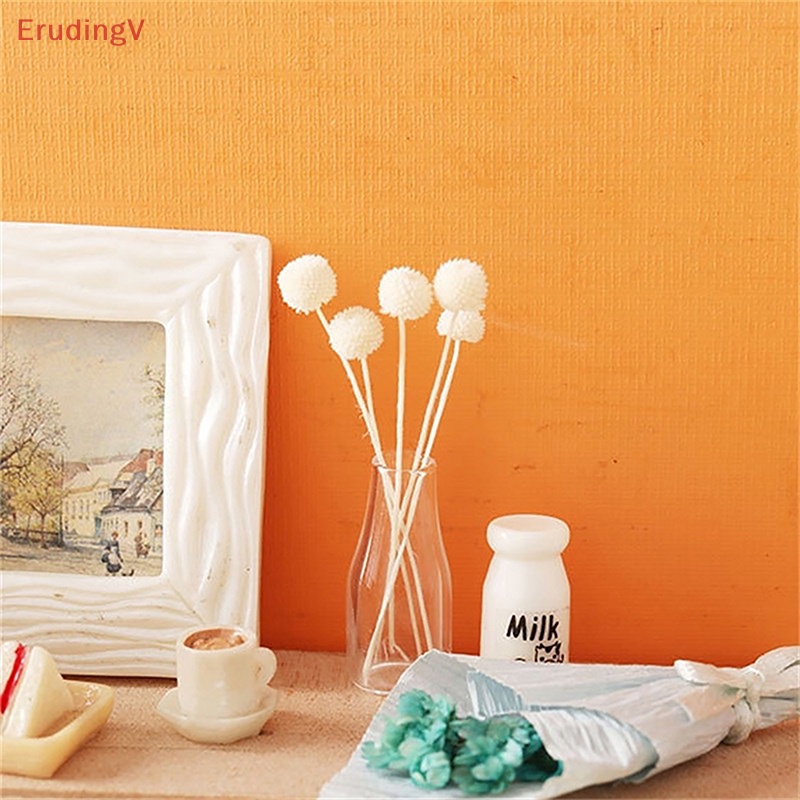 Chậu Hoa Trong Suốt Dùng Trang Trí Nhà Búp Bê / Tỷ Lệ 1: 12