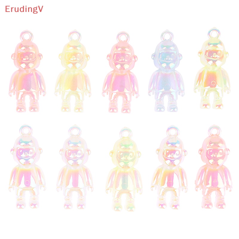 Set 5 Mặt Dây Chuyền Resin Dễ Thương Dùng Làm Đồ Trang Sức DIY