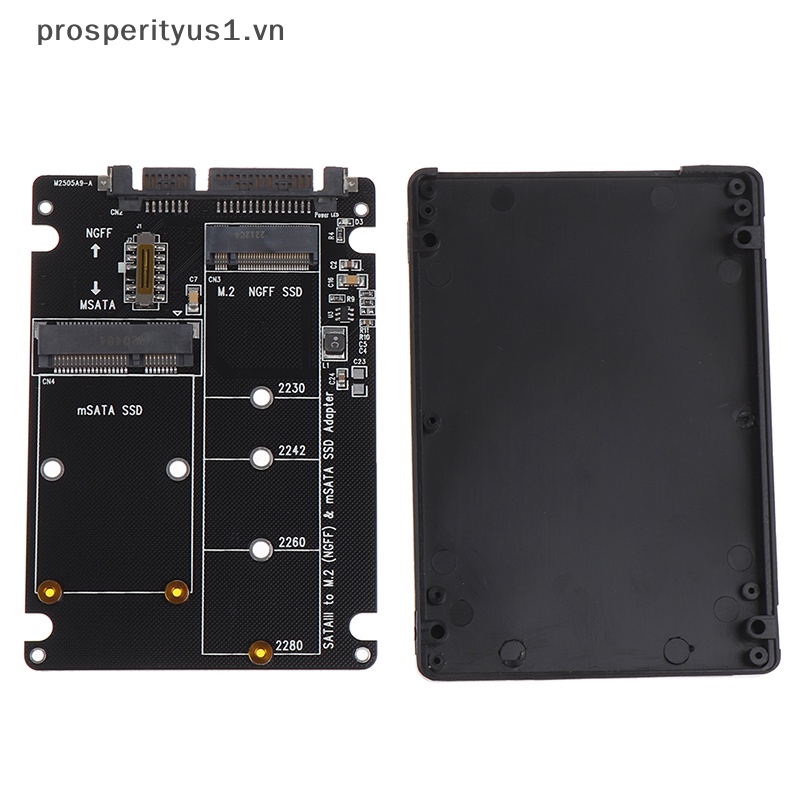 Bảng Mạch Chuyển Đổi NGFF Sang SATA 3 HDD MSATA SSD M.2 SATA Protocol 1 [VN]