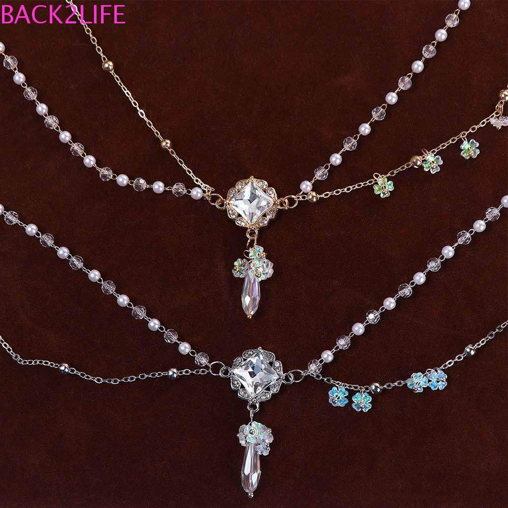 Set 2 Phụ Kiện Cài Tóc Dây Xích Phong Cách Trung Hoa Cổ Điển Mừng Năm Mới