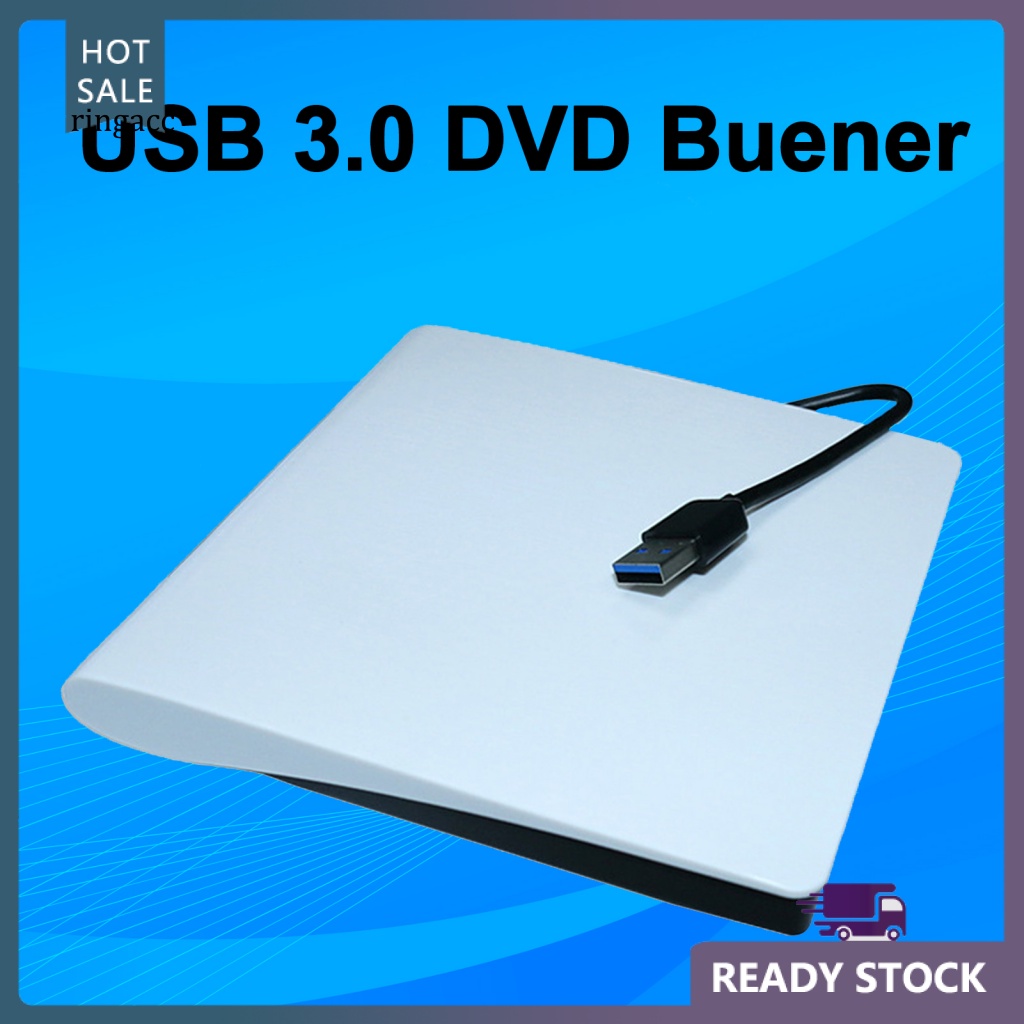 Rga Đầu Ghi Âm CD-ROM USB3.0 DVD Ẩn Siêu Mỏng Tiện Dụng Cho Máy Tính