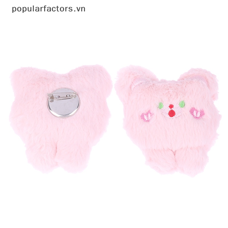 [Phổ Biến] Ghim Cài Áo / Túi Xách Hình Gấu Bông Hoạt Hình Dễ Thương Mới [VN]
