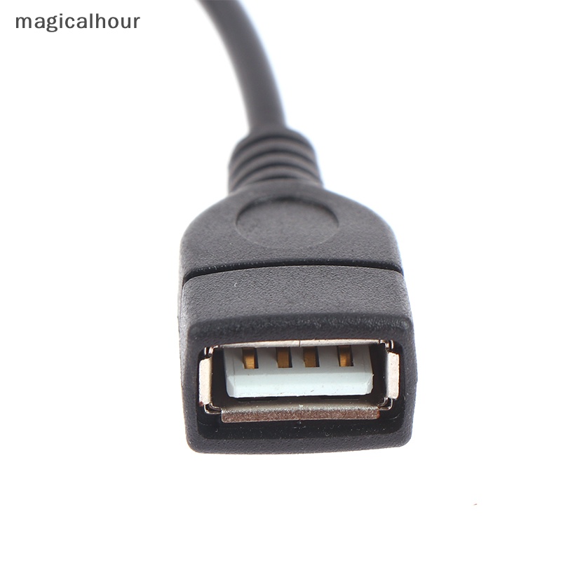 Dây Cáp Nối Chuyển Đổi 5.5X2.1Mm DC Female Sang USB AF DC Male Cho Laptop