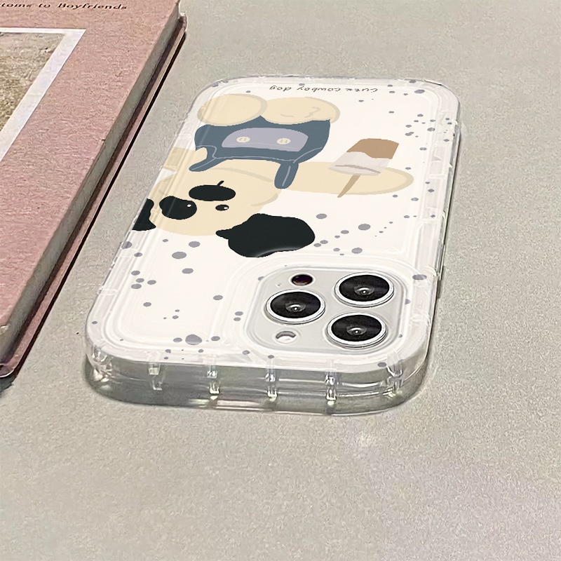 Ốp Điện Thoại Silicon TPU Mềm Chống Sốc In Hình Gấu Dễ Thương Cho IPhone 14 13 11 12 Pro XS Max X XR 7 + 8 Plus