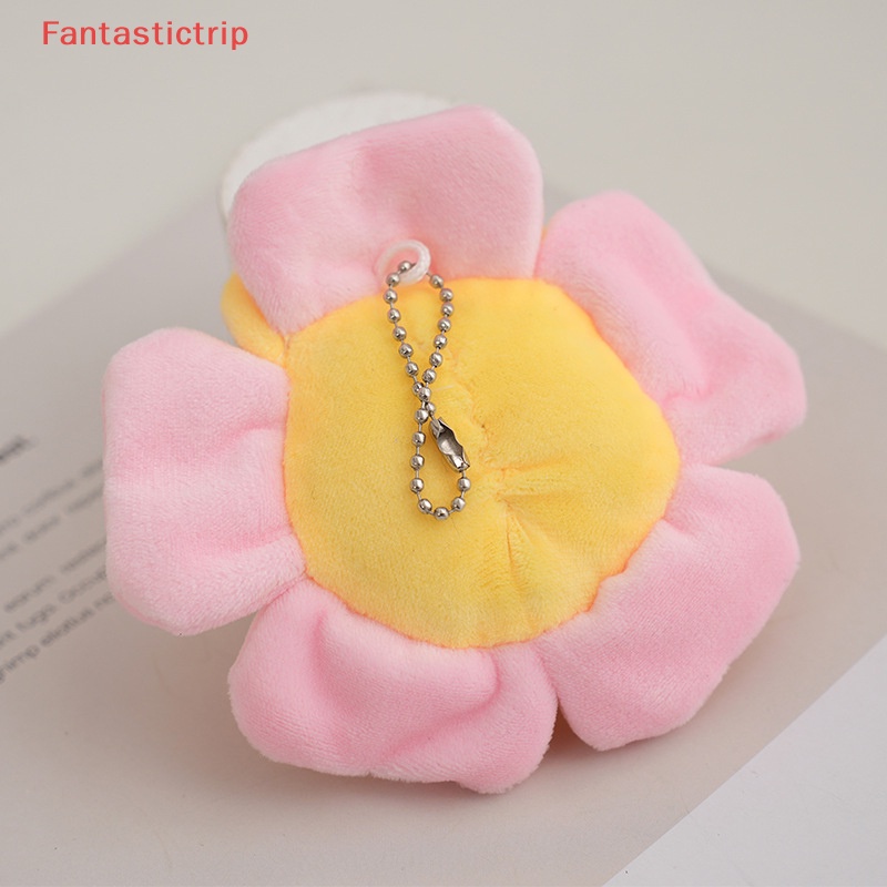Móc Khóa Hình Hoa Hướng Dương Nhồi Bông Xinh Xắn Mới