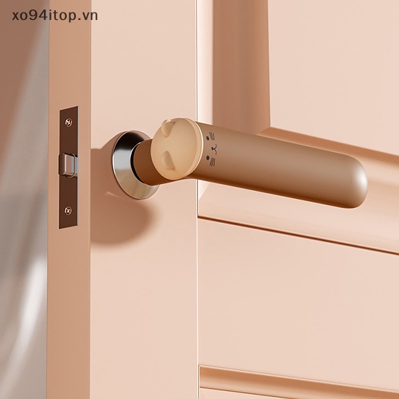 Đệm Silicone Bọc Tay Nắm Cửa Chống Va Chạm Chống Lạnh Bảo Vệ Nội Thất