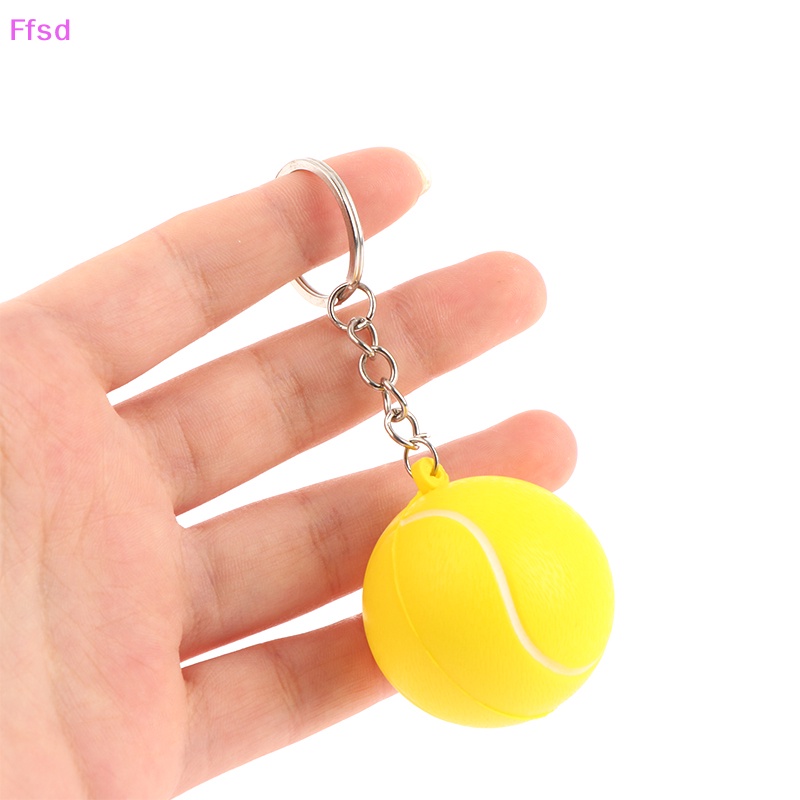 {Ffsd} Móc Chìa Khóa Xe Hơi Thể Thao * Hàng Bán Chạy Hình Quả Bóng Tennis