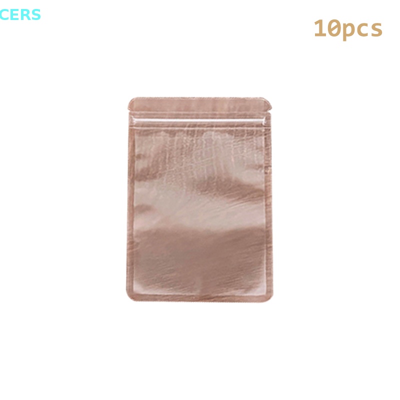 Bộ 10 Túi Đựng Thực Phẩm / Trà / Kẹo Trong Suốt Tiện Dụng