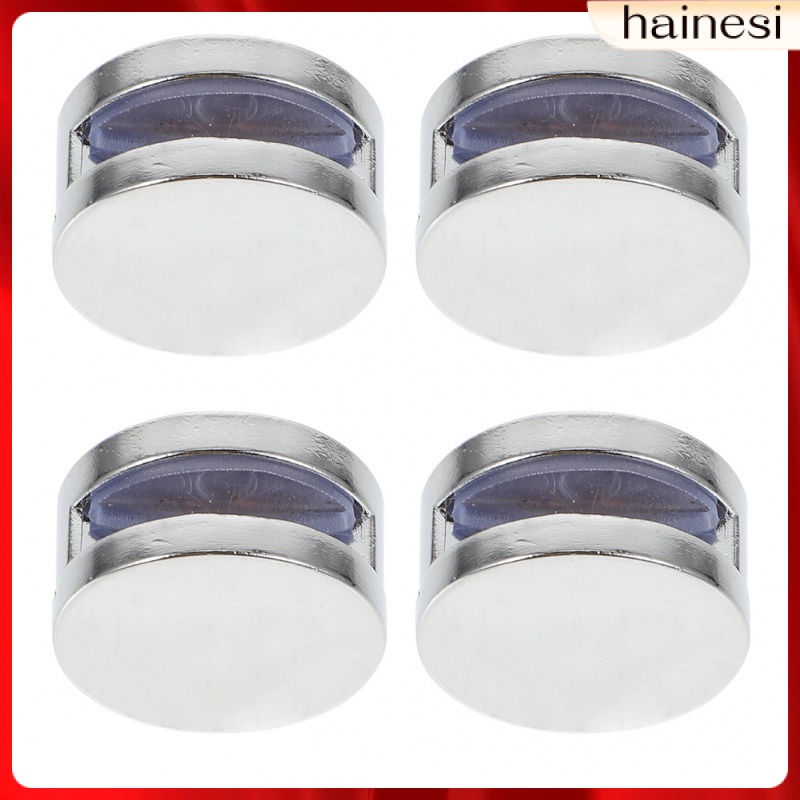 Set 4 Giá Đỡ Gương Kẹp Bàn Hình Tròn Bằng Hợp Kim Kẽm Không Cần Đục Lỗ