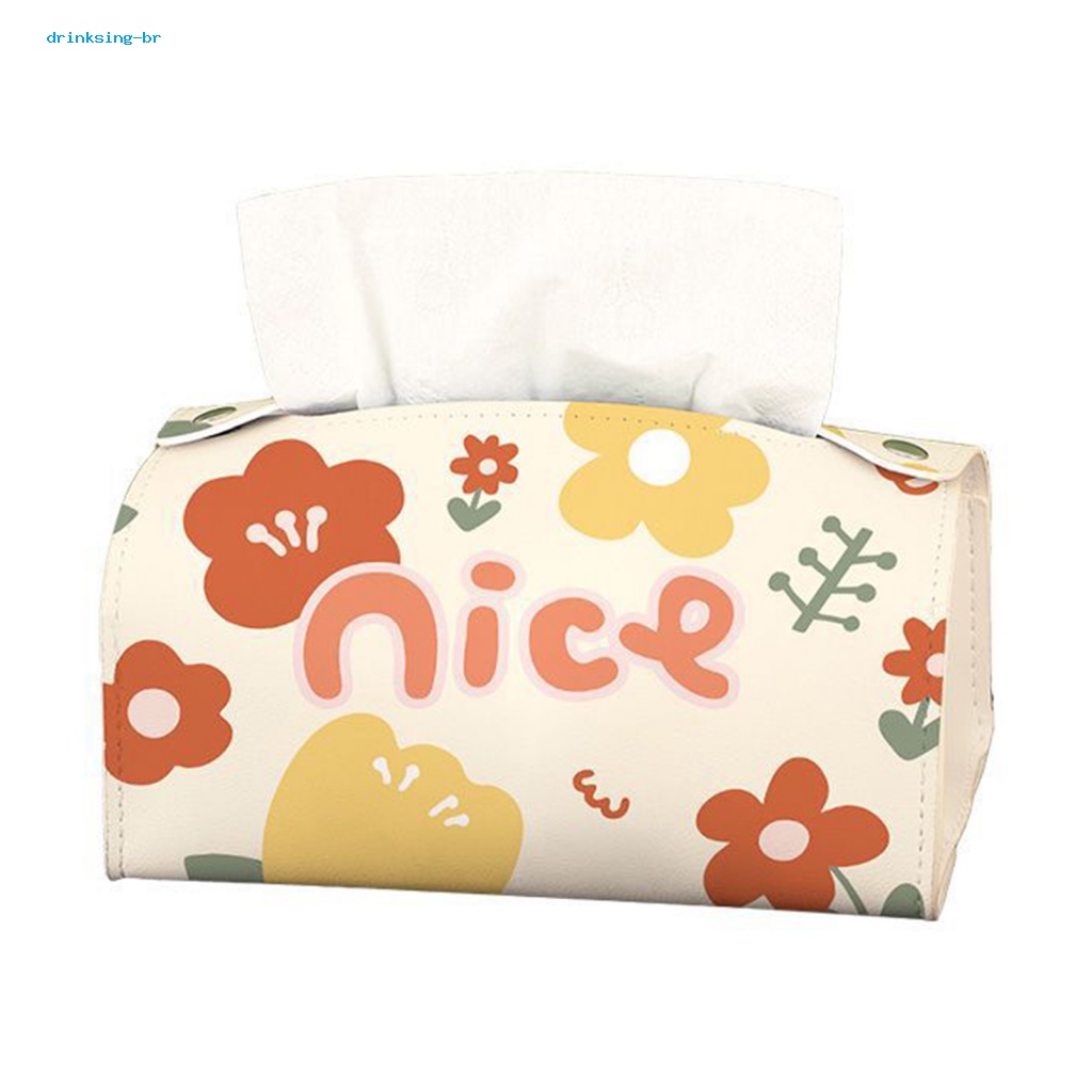 Vỏ Bọc Hộp Khăn Giấy Cỡ Lớn Chống Trượt Chuyên Dùng Cho Xe Hơi