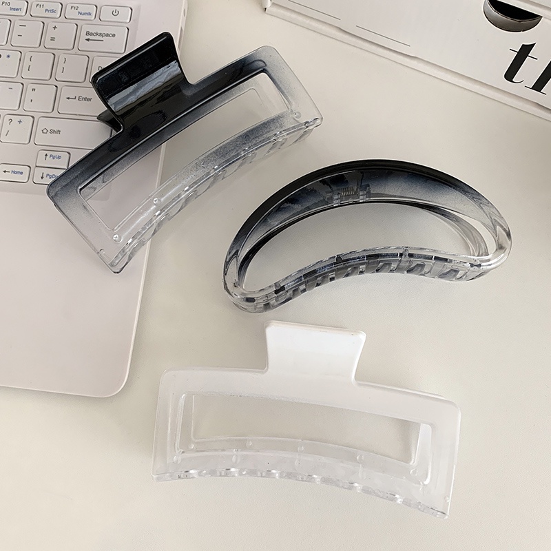 Kẹp Tóc Lớn Màu Gradient Mới 2023